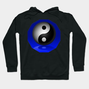 Yin Yang - Blue Hoodie